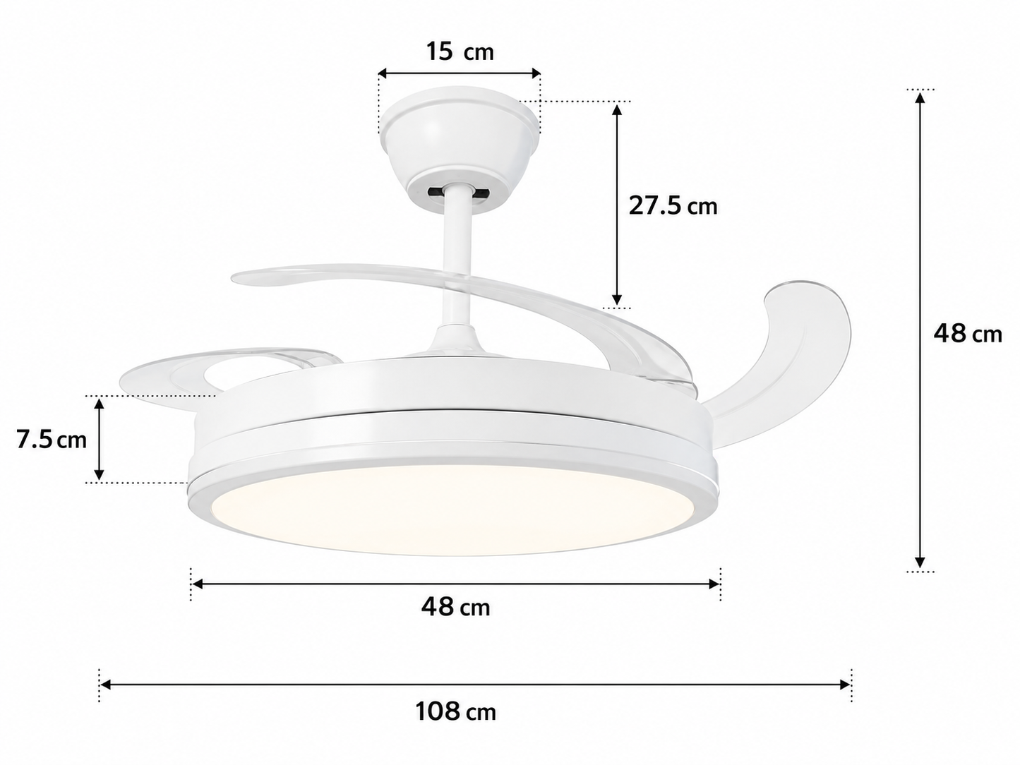 VentoLed™ - Ventilador de Techo